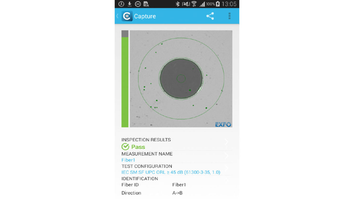 EXFO FIP-435B sonda ispezione fibre ottiche